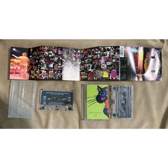 Lot of 2 Blues Traveler Cassettes Four and Live From The Fall - Picture 2 of 7